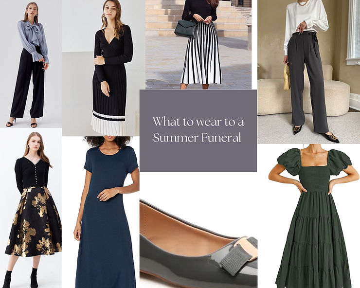 7+ Outfits to Wear to a Summer Funeral - Theankaraqueen