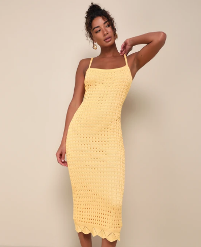 Knit Midi Dress